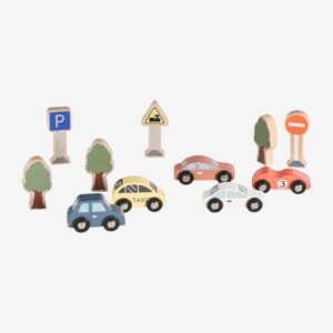 5er-Set Kinder Spielzeugautos mit Zubehör