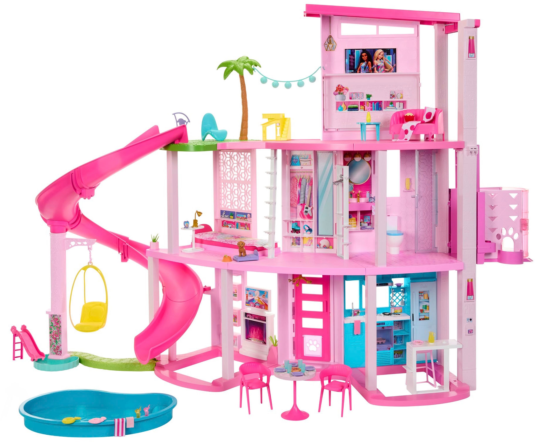 Barbie Puppenhaus »Traumvilla« mit 3 Etagen