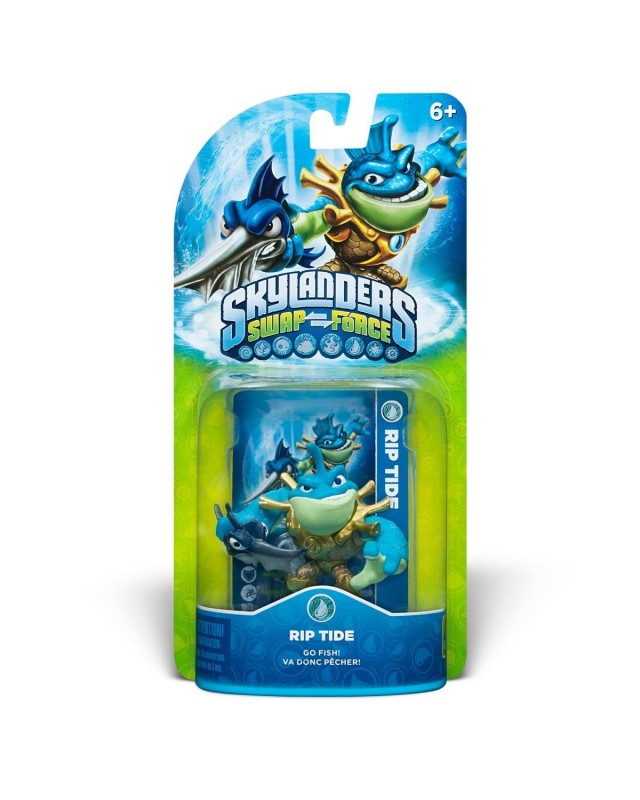 Skylanders - Swap Force Figur: Rip Tide (mit OVP) (OVP beschädigt) (gebraucht)