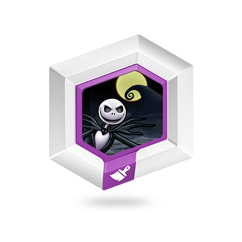 Disney Infinity - Bonus Münze / Power Disc - Halloween Town Sky (gebraucht)