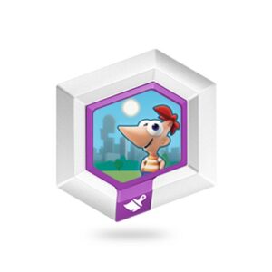 Disney Infinity - Bonus Münze / Power Disc - PHINEAS & FERB SKYDOME (sehr guter Zustand) (gebraucht)