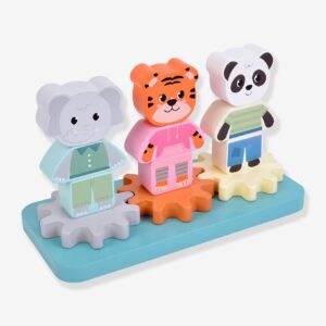Stapelspiel mit Zahnrad JUNGLE FRIENDS Baby small foot