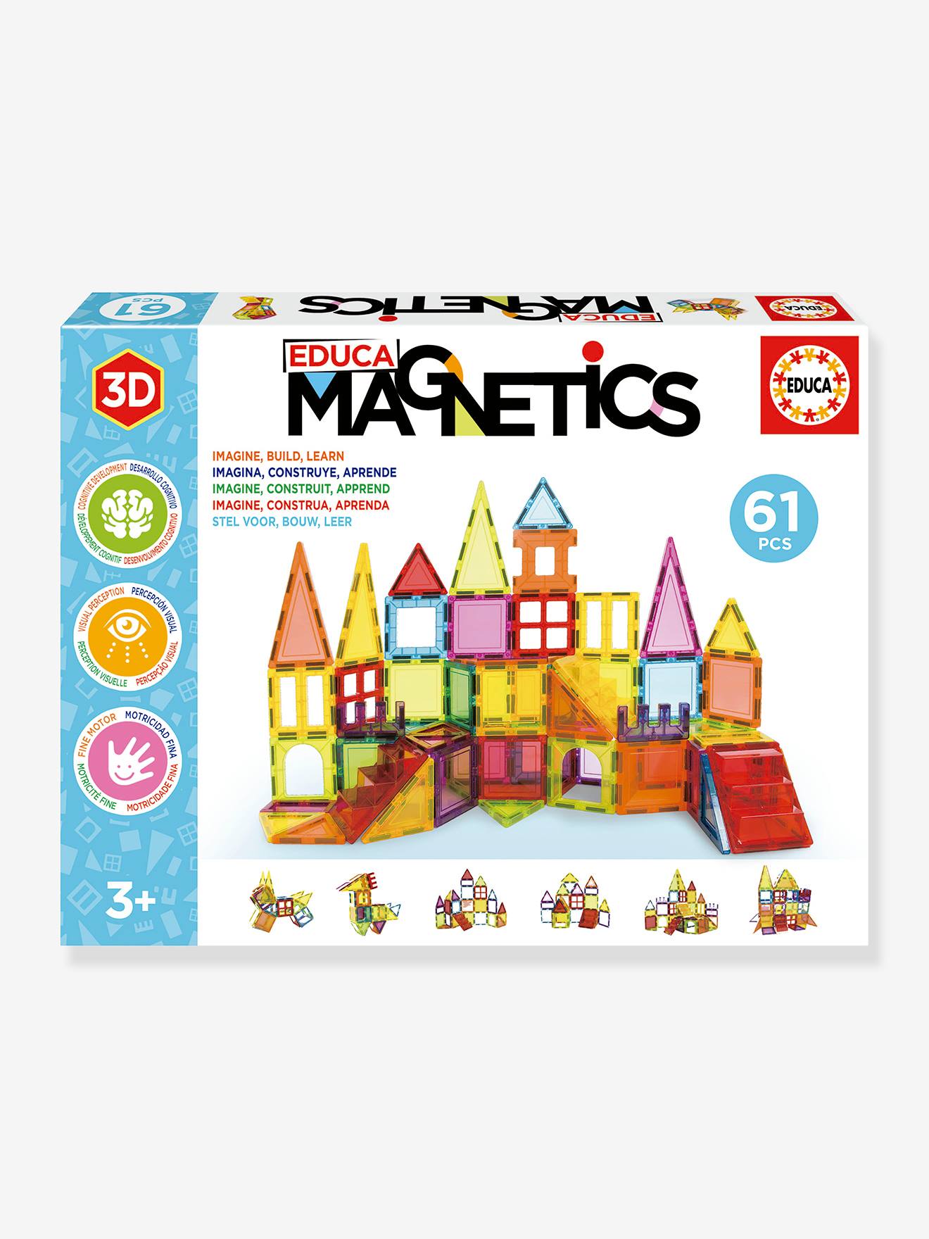 Magnetisches Konstruktionsset 61-teilig EDUCA