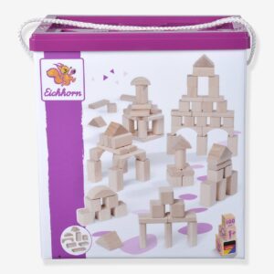 100 Baby Holzbausteine Eichhorn Holz 100 Baby Holzbausteine Eichhorn Holz