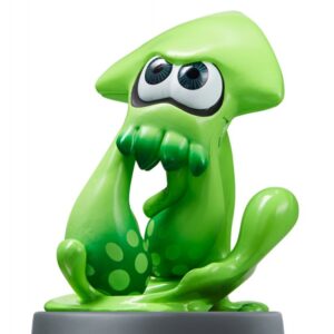 Amiibo - Splatoon Collection Figur: Inkling-Tintenfisch / Inkling Squid (sehr guter Zustand) (gebraucht)