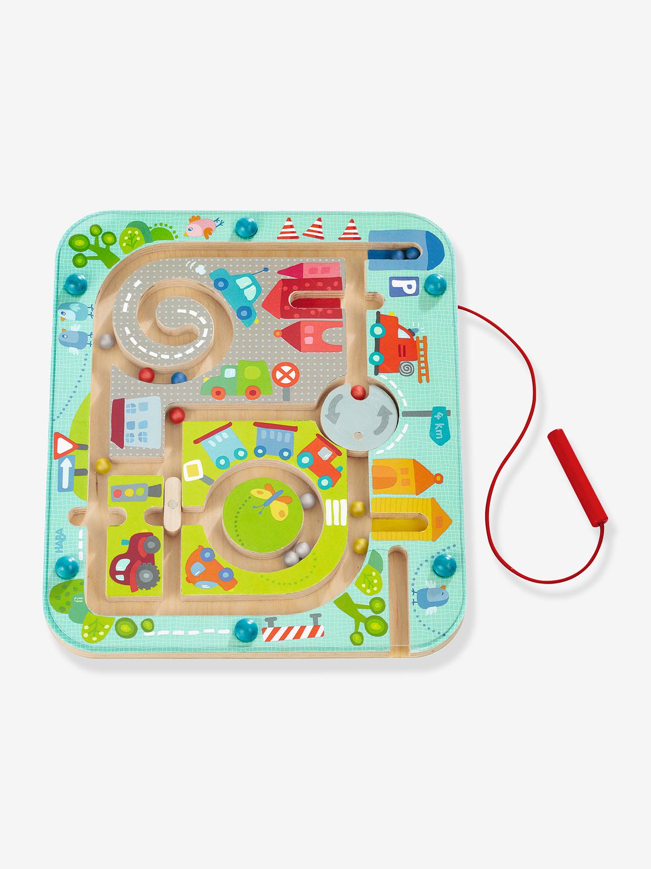 Kinder Magnetspiel Stadtlabyrinth HABA