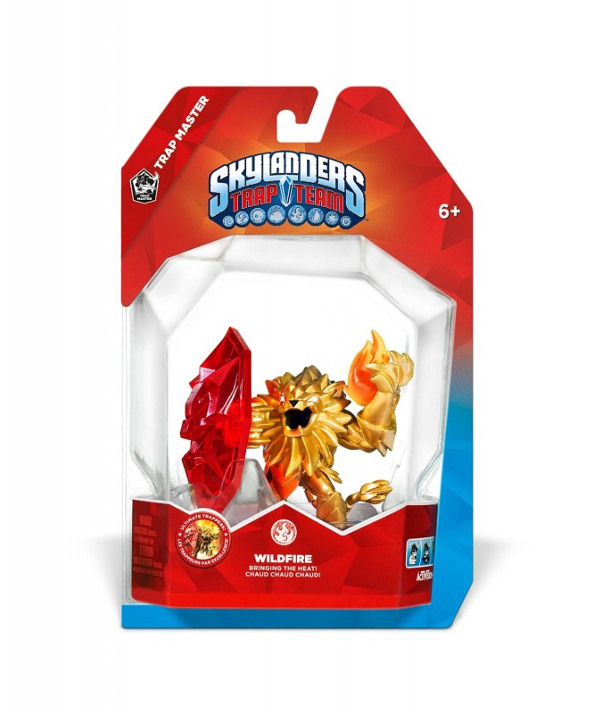 Skylanders - Trap Team Figur: Trap Master Wildfire (gebraucht) NEUWERTIG