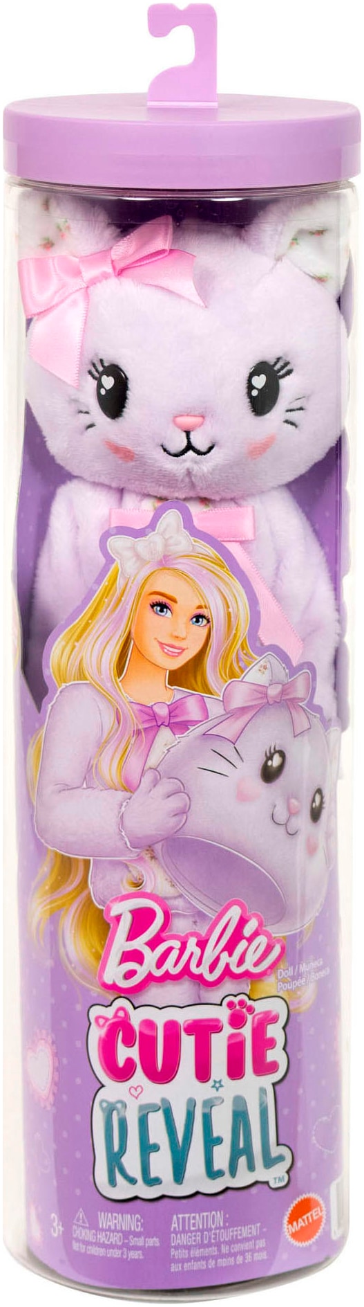 Barbie Anziehpuppe »Barbie Cutie Reveal Sweet Bows - Lila...