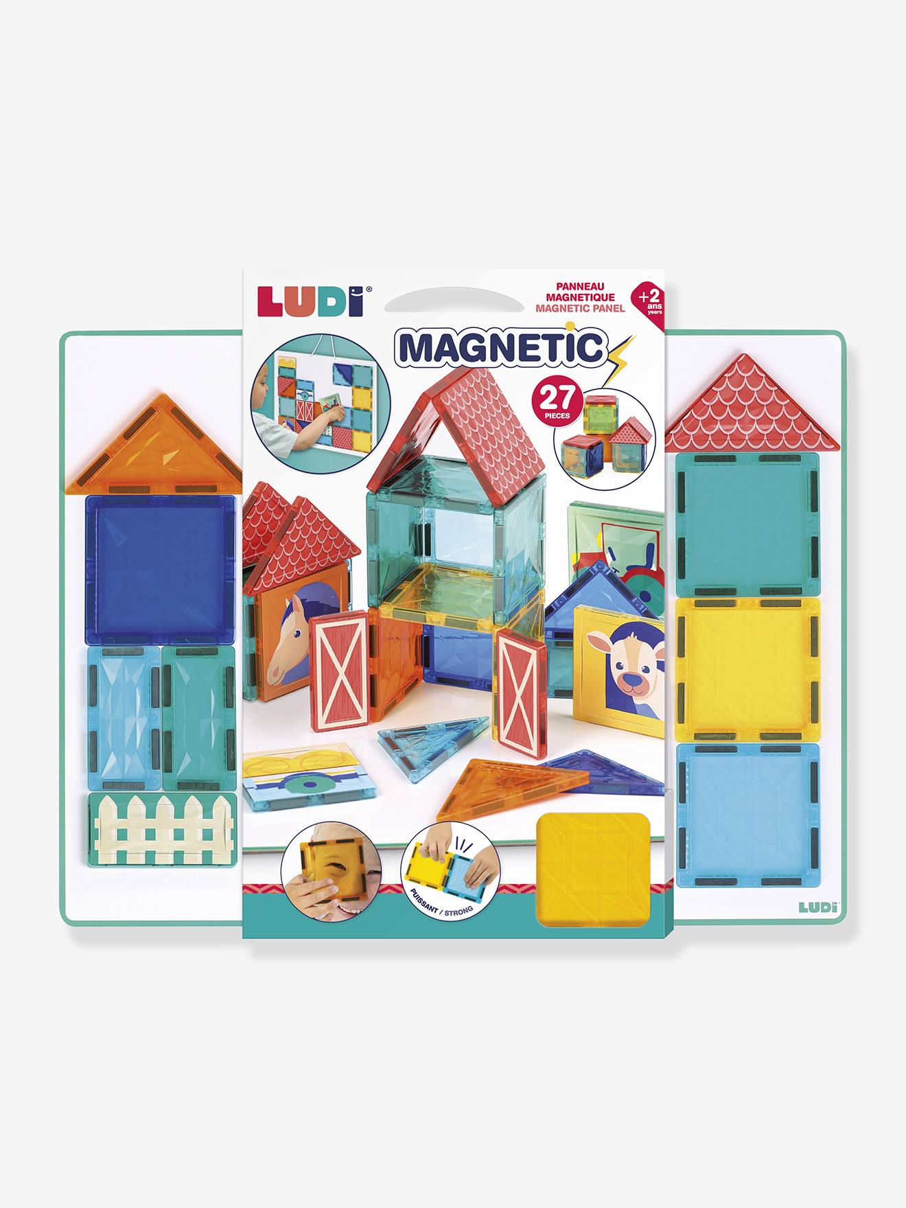 Magnetisches Konstruktionsspielzeug für Kleinkinder LUDI
