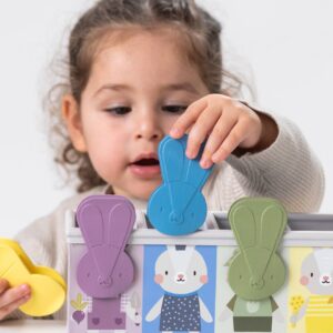 Baby Klammerspiel mit Hasen TAF TOYS