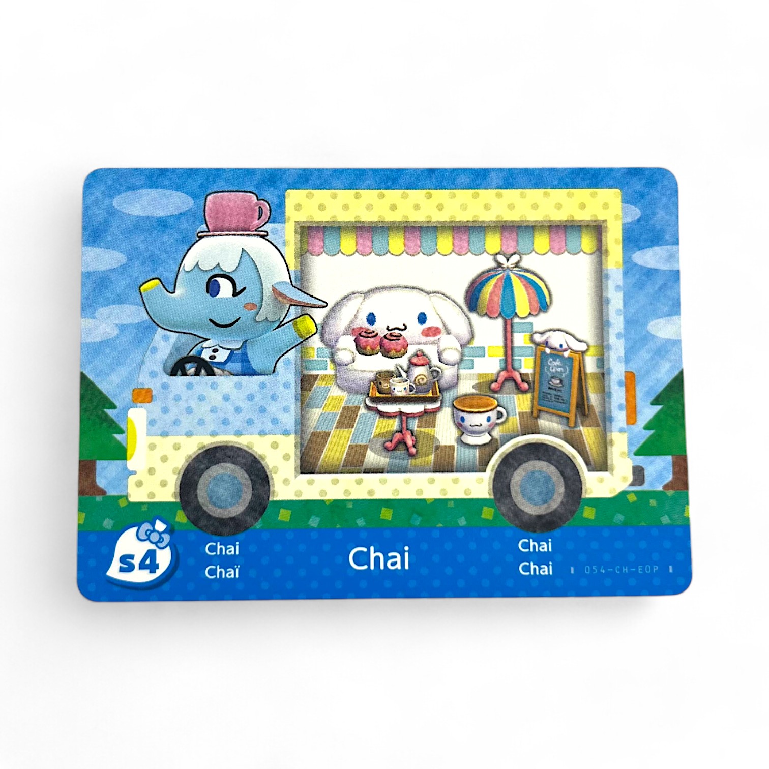 Amiibo - Animal Crossing Collection Karte: Chai (gebraucht) NEUWERTIG