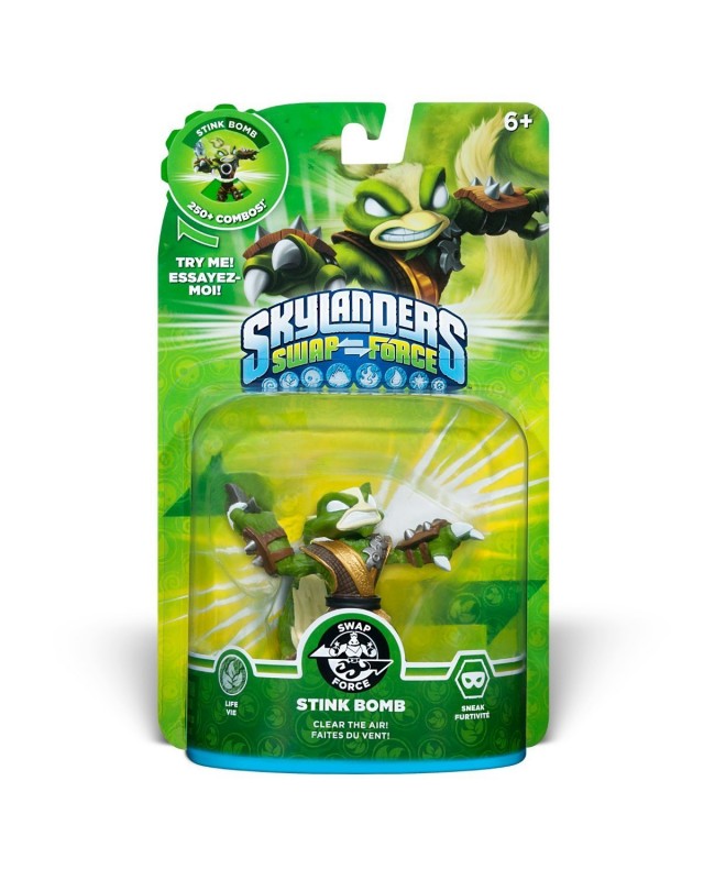 Skylanders - Swap Force Figur: Stink Bomb (sehr guter Zustand) (gebraucht)