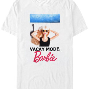 Barbie – Vacay Mode White – T-Shirt – Weiß – L – 100% Baumwolle Barbie - Vacay Mode White - T-Shirt - Weiß - L - 100% Baumwolle