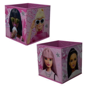 Barbie Storage Boxen 2er 30x30x30 cm (Rosa)
