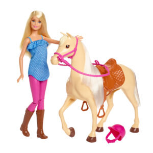 Barbie Spielset »Puppe und Pferd«