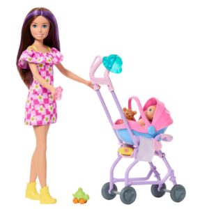 Barbie Anziehpuppe Barbie „Skipper Babysitters Inc.“ Kinderwagen Spielset Barbie Anziehpuppe Barbie "Skipper Babysitters Inc." Kinderwagen Spielset